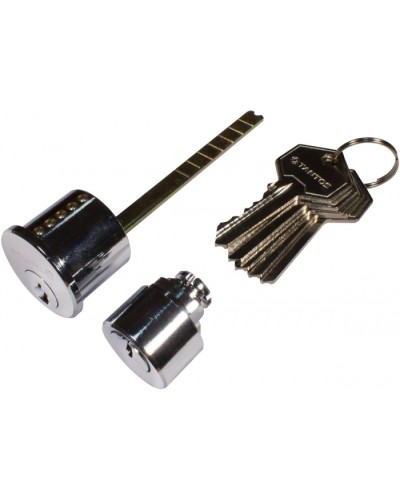 Цилиндр в комплекте с 5 ключами Tantos Цилиндр для TS-EL2369SS в Орле Электромеханические замки Pintop.ru