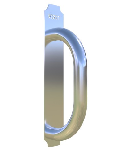 Дверная ручка наружная с декоративной накладкой Vizit PC-101-VIZIT в Орле Аксессуары для многоабонентных систем Pintop.ru