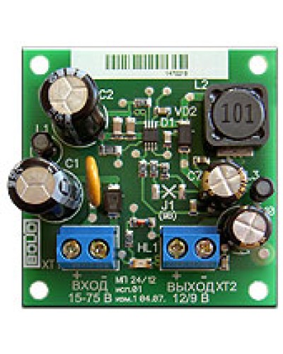 Модуль преобразователя Болид МП 24/12В исп.01 в Орле Электротехническое оборудование Pintop.ru