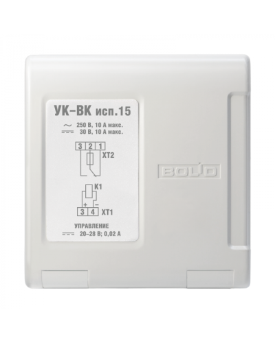 Устройство коммутационное Болид УК-ВК исп.15 в Орле Устройства пуска аэрозольного пожаротушения Pintop.ru