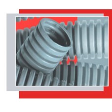 Труба гофрированная ПВХ тяжелая, с зондом диам. 50 мм (15м) Экопласт 11150