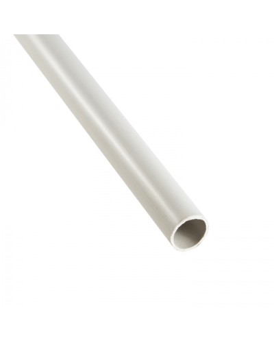 Труба ПНД гладкая тяжелая, без галогена, цвет серый, диам. 16мм (3м) Экопласт (23016HF-GR-3) в Орле Гладкая труба Pintop.ru