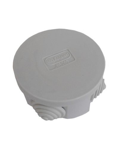 Коробка распределительная о/п с крышкой D65х35 мм, 4 вых. Экопласт 44004 в Орле Распределительные коробки Pintop.ru