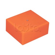 Коробка огн. с глад. стенками,без галогена, IP41, 10P, (1,5-4мм2) (оранж) ОКЛ Экопласт (46171HF)