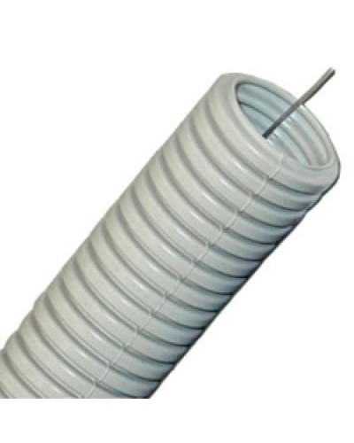 Труба гофрированная HFFRLS тяжелая диам 32 мм, с зондом, без галогена, низкое дымовыделение, трудногорючая Экопласт 61132HFFRLS в Орле Труба (ОКЛ) Экопласт Pintop.ru