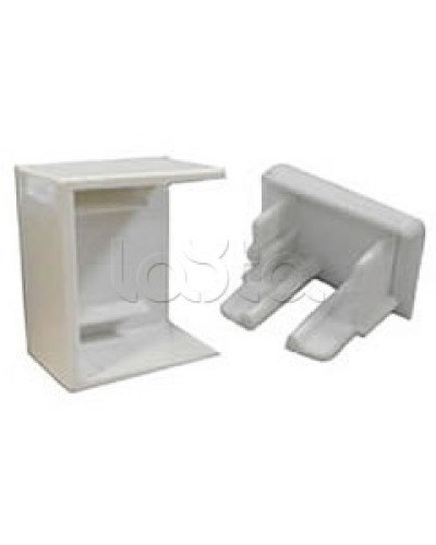 Заглушка для кабель-канала МЕХ, для сечения 40x16 Экопласт 72806 в Орле Аксессуары для кабель-канала Pintop.ru