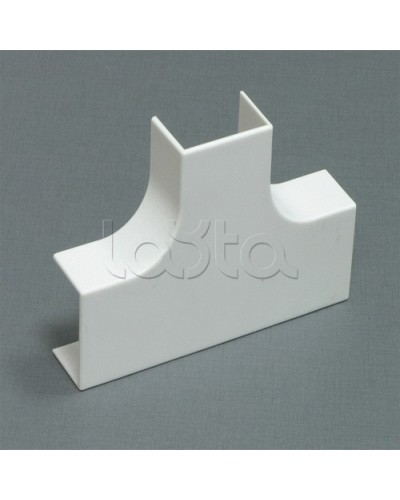 Тройник плавный стандарт TIA 60х40 мм Экопласт 76415R в Орле Аксессуары для кабель-канала Pintop.ru