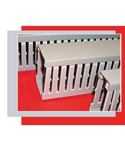 Короб перфорированный 15х17 мм (серый) Экопласт СР-Е20 в Орле Кабель-канал Pintop.ru