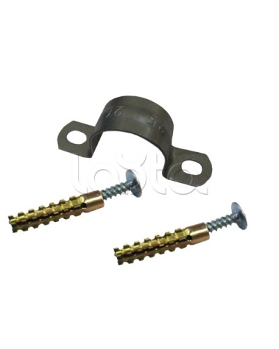 Дюбель-хомут клоп (двухлапковый) (25-26 мм) 100шт Гефест в Орле Крепеж: Дюбели, шурупы, саморезы Pintop.ru