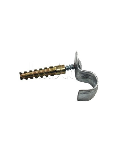 Дюбель-хомут клоп (однолапковый) 25-26 мм Гефест (100 шт/уп) в Орле Крепеж: Дюбели, шурупы, саморезы Pintop.ru