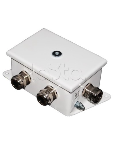 Коробка монтажная огнестойкая Гефест КМ-О (12к)-IP66-d, пять вводов 120х80х68 в Орле Распределительные коробки Pintop.ru