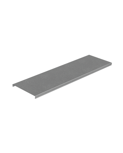 Крышка лотка 200х1,0 L2500 мм ПЛЮС КМ-Профиль (KLplus200-1.0-2500) в Орле Аксессуары для лотков Pintop.ru