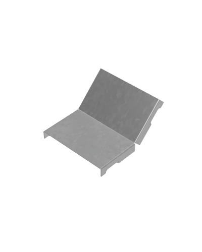 Крышка внутреннего вертикального угла 45 гр. 100 мм ПЛЮС INOX304 КМ-Профиль (KNLplus45-100 INOX304) в Орле Аксессуары для лотков Pintop.ru