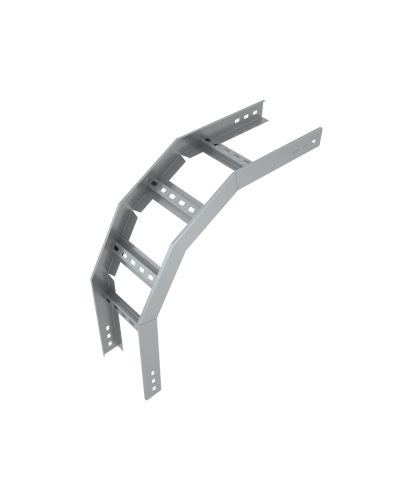 Угол лестничный вертикальный внешний 90 гр. 50х600х1,2 мм HD85 КМ-профиль (LVL90-50-600-1.2 HD85) в Орле Аксессуары для лотков Pintop.ru