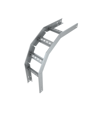 Угол лестничный вертикальный внешний 90 гр. 50х600х1,2 мм Быстрый монтаж HD85 КМ-профиль (LVLS90-50-600-1.2 HD85) в Орле Аксессуары для лотков Pintop.ru