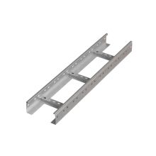 Лоток лестничный 80х600х1,2 L2000 мм INOX304 N КМ-Профиль (LL80-600-1.2-2000 INOX304 N)