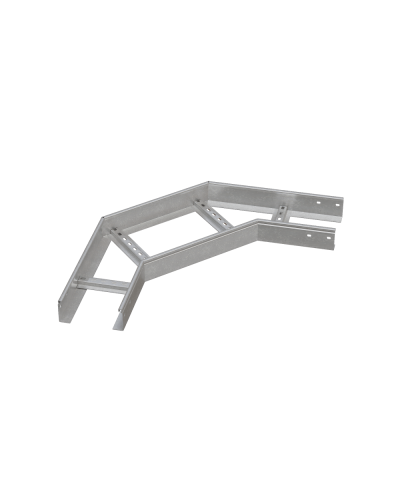 Угол лестничный горизонтальный 90 гр. 80х100х2,0 мм N КМ-профиль (LGL90-80-100-2.0 N) в Орле Аксессуары для лотков Pintop.ru