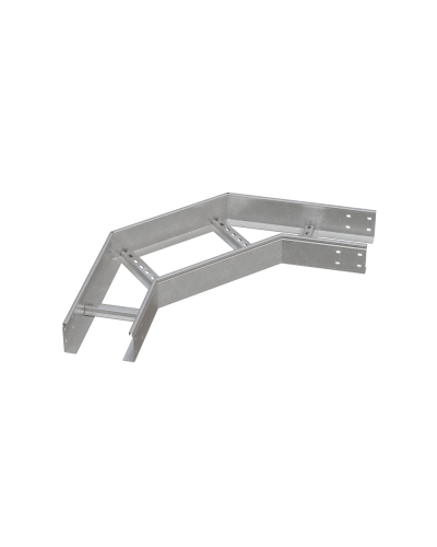 Угол лестничный горизонтальный 90 гр. 100х200х1,5 мм INOX304 N КМ-Профиль (LGL90-100-200-1.5 INOX304 N) в Орле Аксессуары для лотков Pintop.ru