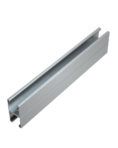 Страт-профиль двойной 41х41 L200 мм s:3,0 HD КМ-Профиль (2STPV41-41-200 HD) в Орле Аксессуары для лотков Pintop.ru