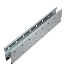 Страт-профиль двойной 41х41 L650 мм s:2,5 (тройная перфорация) HD КМ-Профиль (2STPU41-41-650 3P HD)