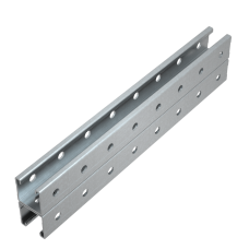 Страт-профиль двойной 41х41 L2900 мм s:2,5 (тройная перфорация) HD85 КМ-профиль (2STPU41-41-2900 3P HD85)