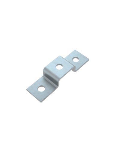 Прямоугольная скоба для страт-профиля 41х21 мм КМ-Профиль (PS41-21) в Орле Держатели, клипсы, скобы Pintop.ru