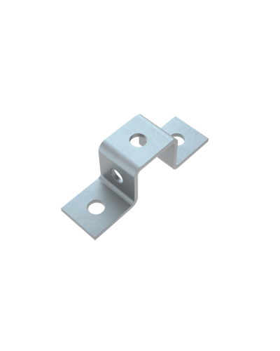Прямоугольная скоба для страт-профиля 41х41 мм КМ-Профиль (PS41-41) в Орле Держатели, клипсы, скобы Pintop.ru