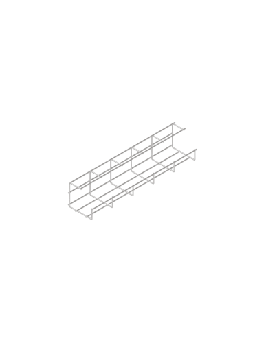 G-образный проволочный лоток 110х115 L3000 мм КМ-Профиль (PLG110-115-3000) в Орле Кабельные лотки Pintop.ru