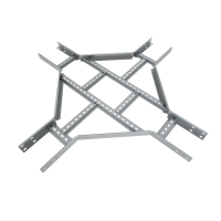 Х-разветвитель лестничный 80х500х1,5 мм "Быстрый монтаж" HD КМ-Профиль (LXDS80-500-1.5 HD)