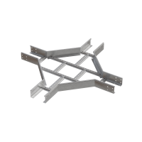 Х-разветвитель лестничный 100х500х1,2 мм HD85 N КМ-профиль (LXD100-500-1.2 HD85 N)