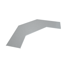 Крышка лестничного горизонтального угла 90 гр. 700 мм HD85 КМ-профиль (KLGL90-700 HD85)