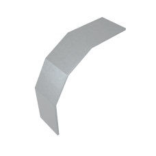 Крышка лестничного вертикального внешнего угла 90 гр. 500 мм INOX304 КМ-Профиль (KLVL90-500 INOX304)