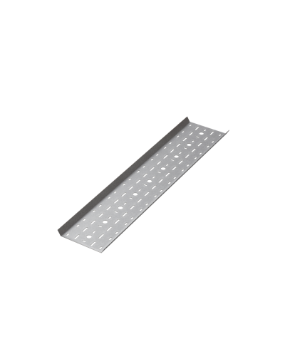 Дно лестничного лотка перфорированное 100х1,0 L3000 мм HD85 КМ-профиль (DLLP100-1.0-3000 HD85) в Орле Кабельные лотки Pintop.ru
