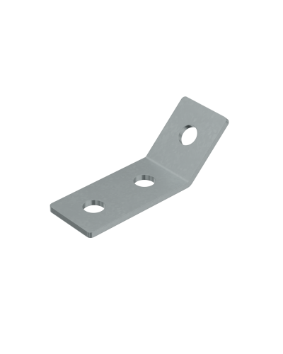 Уголок 45 гр. (3 отверстия) КМ-профиль (USG45-3) в Орле Аксессуары для лотков Pintop.ru