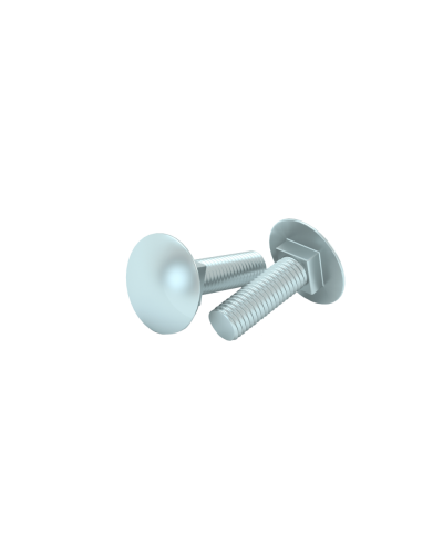 Болт с полукруглой головкой и квадратным подголовком М8х70 мм DIN 603 (упак. 30 шт) КМ-Профиль (BTG8-70) в Орле Крепеж Pintop.ru