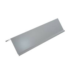 Крышка лотка двускатная 600х1,5 L2000 мм HD КМ-Профиль (KLZ600-1.5-2000 HD)