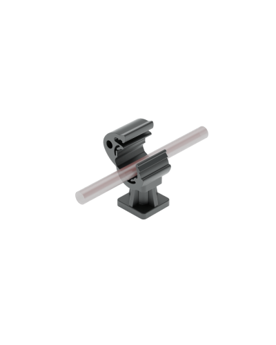 Держатель пластиковый Ø 8-10 мм КМ-Профиль (PD8-10) в Орле Монтажные материалы Pintop.ru