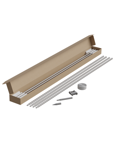 Комплект заземления из 6 стержней Ø 16 мм L=1,5 м TD КМ-Профиль (KTZ-D16-6 TD) в Орле Монтажные материалы Pintop.ru