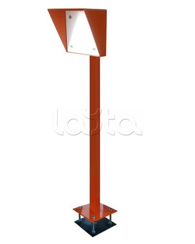 Стойка для считывателя Аякс 150х150 мм, оранжевая, Базовая, прямая в Орле Дополнительное оборудование для СКУД Pintop.ru