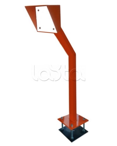 Стойка для считывателя Аякс 150х250 мм, черная, Базовая, наклонная в Орле Дополнительное оборудование для СКУД Pintop.ru