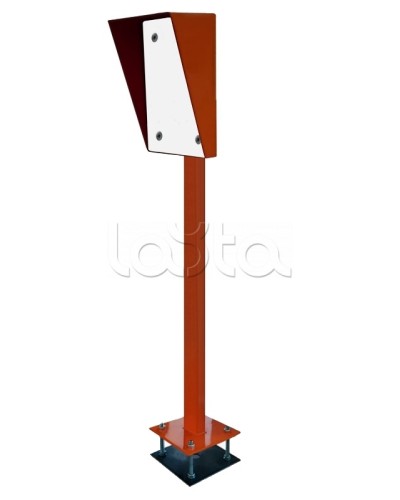 Стойка для считывателя Аякс 300х400 мм, оранжевая, Базовая, прямая в Орле Дополнительное оборудование для СКУД Pintop.ru