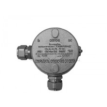 Коробка металлическая взрывозащищенная Магнито-контакт «СЕВЕРЛЕНД» У ("Угловая". Под 2 кабельных ввода или Ех заглушки) пластиковые клеммники