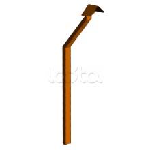 Стойка кнопки выхода Аякс наклонная исп.02 (в землю), оранжевая Магнито-контакт