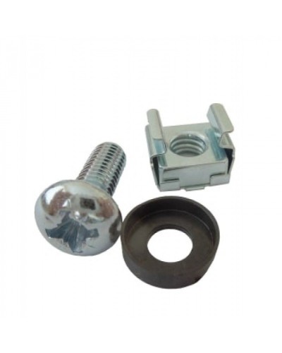 Комплект крепежа (винт М5 чёрный, гайка кузовная М5, шайба 5 чёрная по 40шт) МЕТА 9919 в Орле Система оповещения и трансляции Мета Pintop.ru