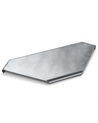 Крышка плоского угла 45° 500x15 (0,8) ПожТехКабель (550-028) в Орле Аксессуары для лотков Pintop.ru