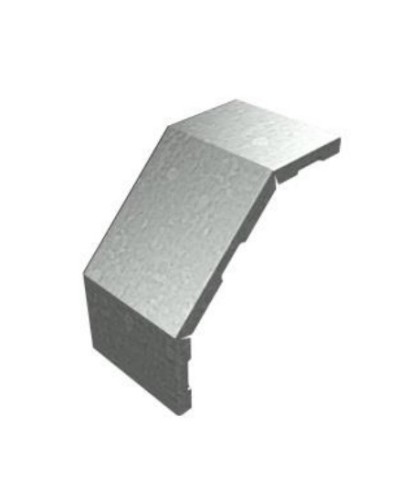 Крышка угла вертикального внешнего 90° 200х15 (0,7) для лестничного лотка ПожТехКабель (651-401) в Орле Кабельные лотки Pintop.ru