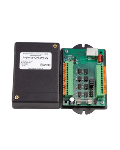Контроллер коммутации управляемый по USB интерфейсу Promix-CM.WI.02 в Орле Контроллеры Pintop.ru