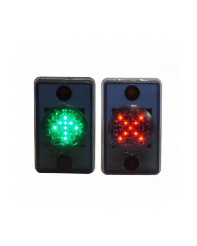 Светодиодная мнемосхема красный крест - зеленая стрелка Promix-VI.LED.01 в Орле Дополнительное оборудование для СКУД Pintop.ru