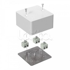 Коробка огнестойкая для кабель-канала 40-0460-FR2.5-6 Е15-Е60 (латунь) 85х85х45 Промрукав (40-0460-FR2.5-6-Е60)