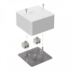 Коробка огнестойкая для кабель-канала 40-0460-FR6.0-4 Е15-Е60 (латунь) 85х85х45 Промрукав (40-0460-FR6.0-4-Е60)